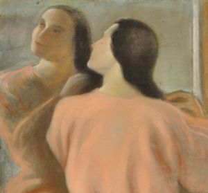 Allo specchio, 1922 circa