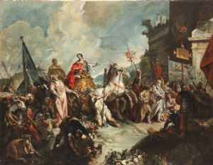 Il trionfo di Scipione (Trionfo di un condottiero romano)