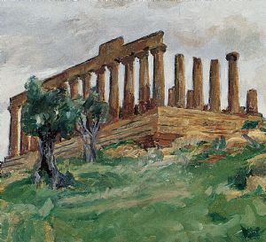 Agrigento, La Valle dei Templi, 1937