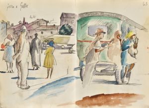 Fiera a Gubbio, agosto 1933