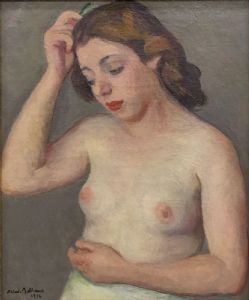 Ragazza che si pettina, 1936