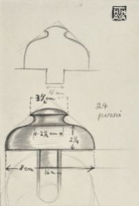 Progetto per comprilampada (1930)