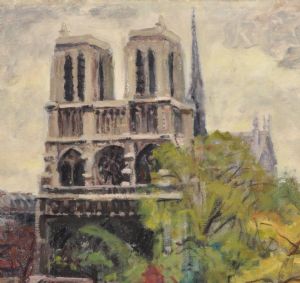 Paris, Notre Dame, 1958
