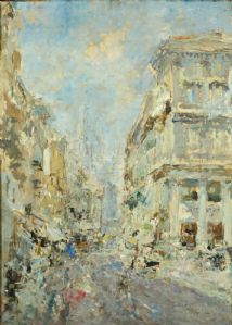 Milano, Il Duomo da Corso Vittorio Emanuele (1953)