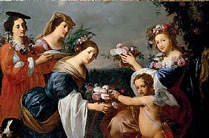 Allegoria della sposa in veste di Flora