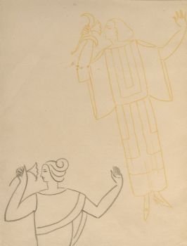 Bozzetto per immagine pubblicitaria, 1921-1924