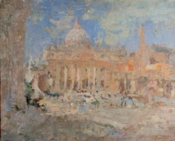 Roma, Piazza San Pietro, 1927