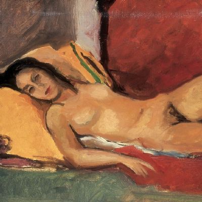 Nudo sdraiato, 1950