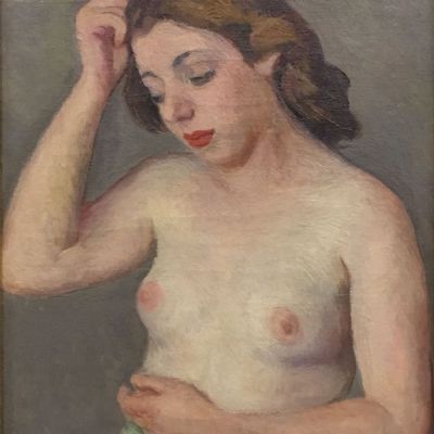 Ragazza che si pettina, 1936