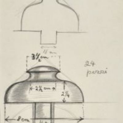 Progetto per comprilampada (1930)